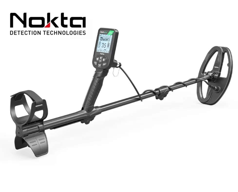 wykrywacz metali nokta simplex lite sx 24 cm dla poczatkujących undergroundpassion saper centrum detektorysty na pola do lasu dla dzieci Wykrywacz metali Nokta Simplex Lite sonda SX24 - obrazek 1